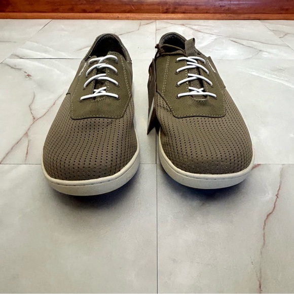 NWT Olukai Nohea Moku Men’s No Tie Boat Shoes Size 7 Color Clay - Picture 4 of 7